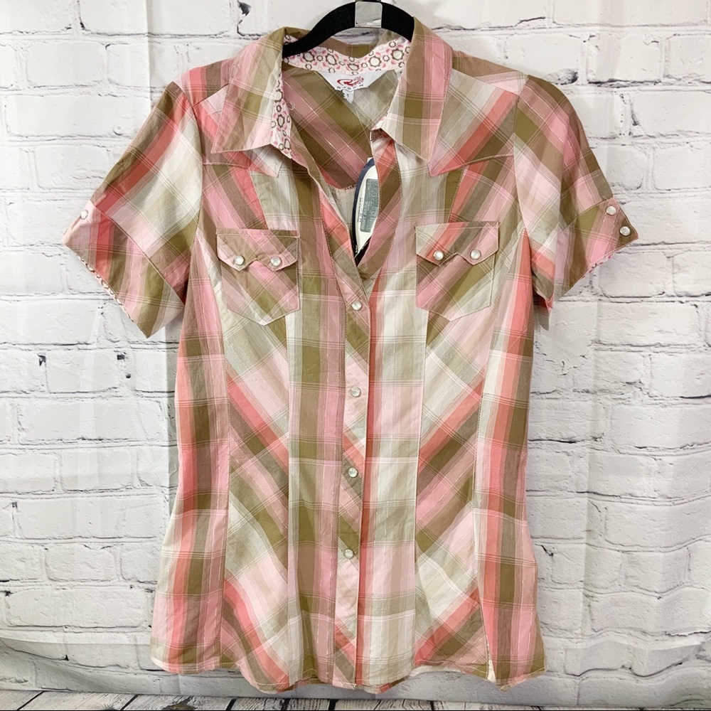 Roper Western Shirt Size Sm.